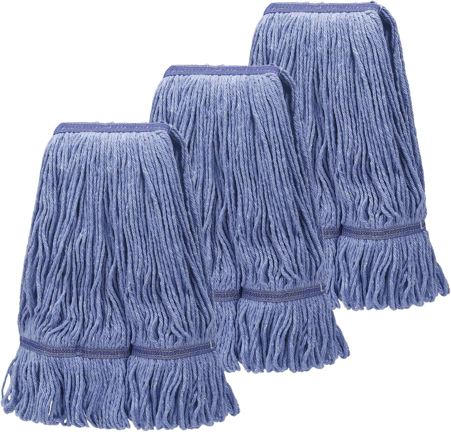 3-Pack-Heavy-Mop-Replace-Head,Wet-Commercial-Industrial-Grade-Blue-3183