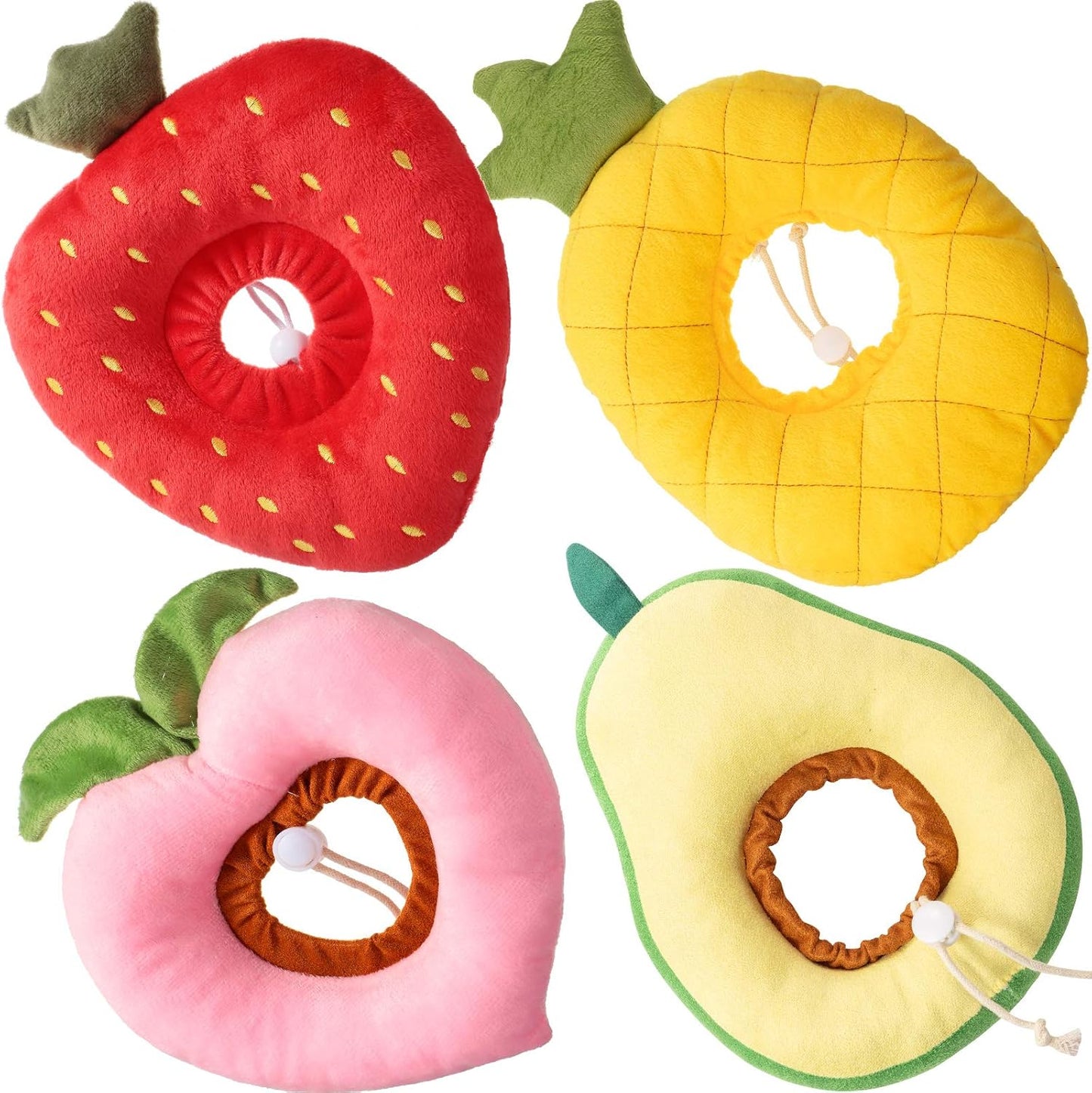 Weewooday-4-Pcs-Adjustable-Cat-Cone-Collar-Soft-Cat-Recovery-Collar-Cute-Kitten-1099