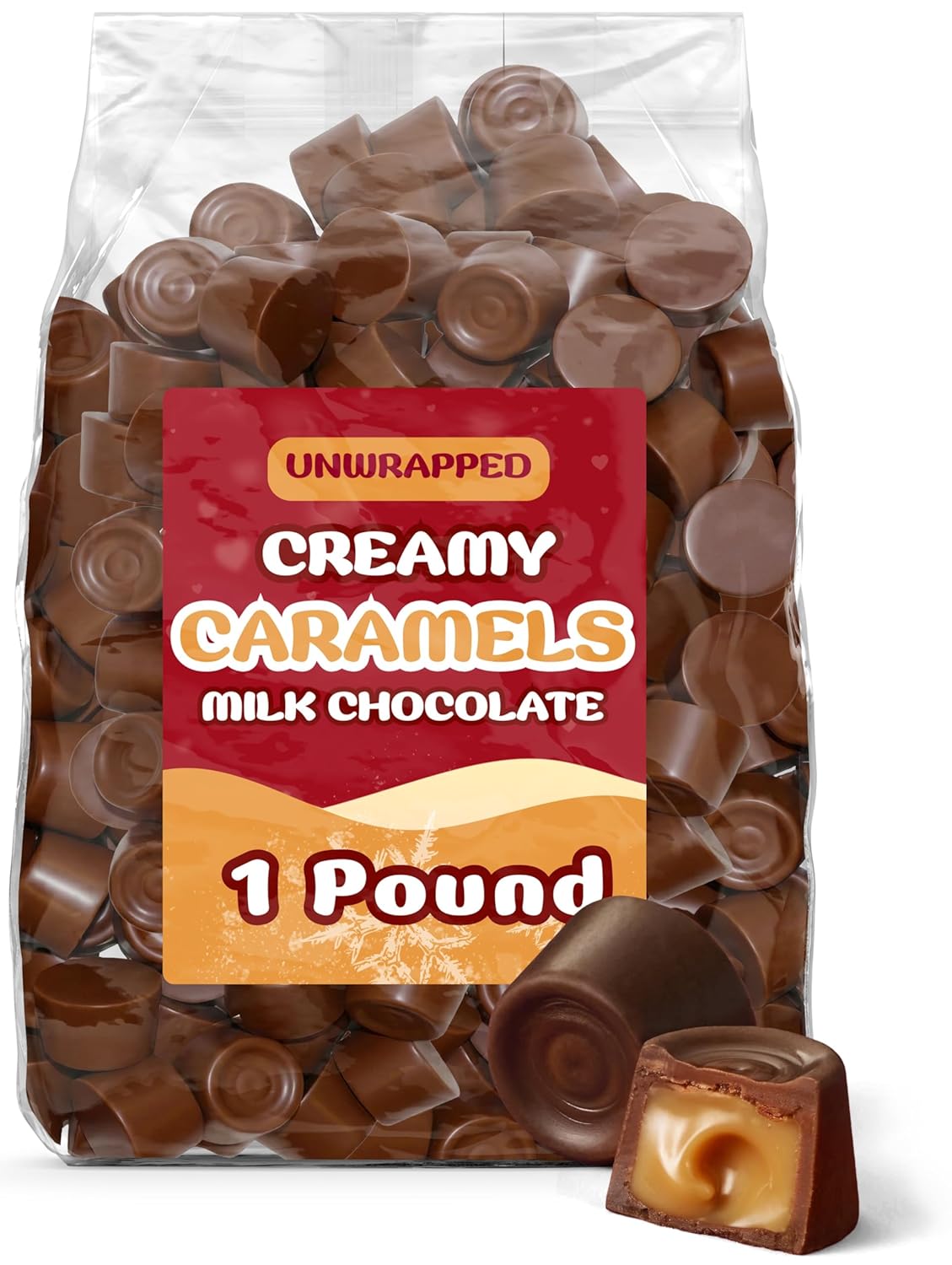 Bulk-Unwrapped-Milk-Chocolate-Caramel-Candy-Cups---1-Pound-Creamy-Caramel-Bite-Size-Chocolates-808