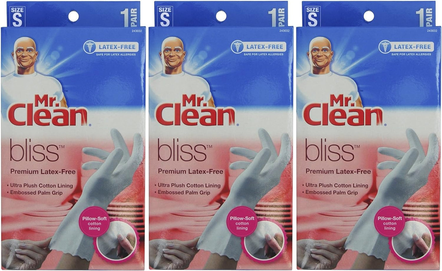 Mr.-Clean-Bliss-Premium-Latex-Free-Gloves,-Small,-3-pairs---4264