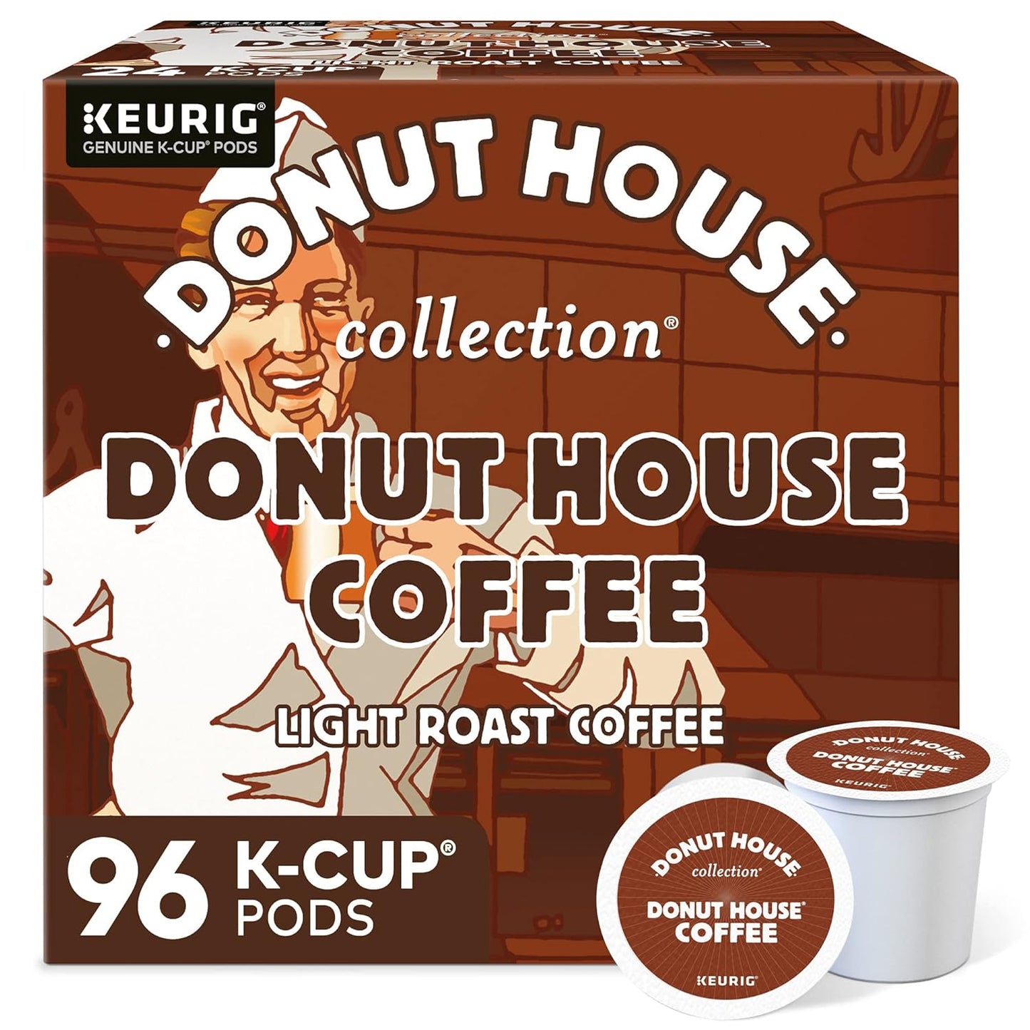 Donut-House-Collection-Donut-House-Coffee-Keurig-Single-Serve-K-Cup-Pods,-Light-Roast-Coffee,-1994