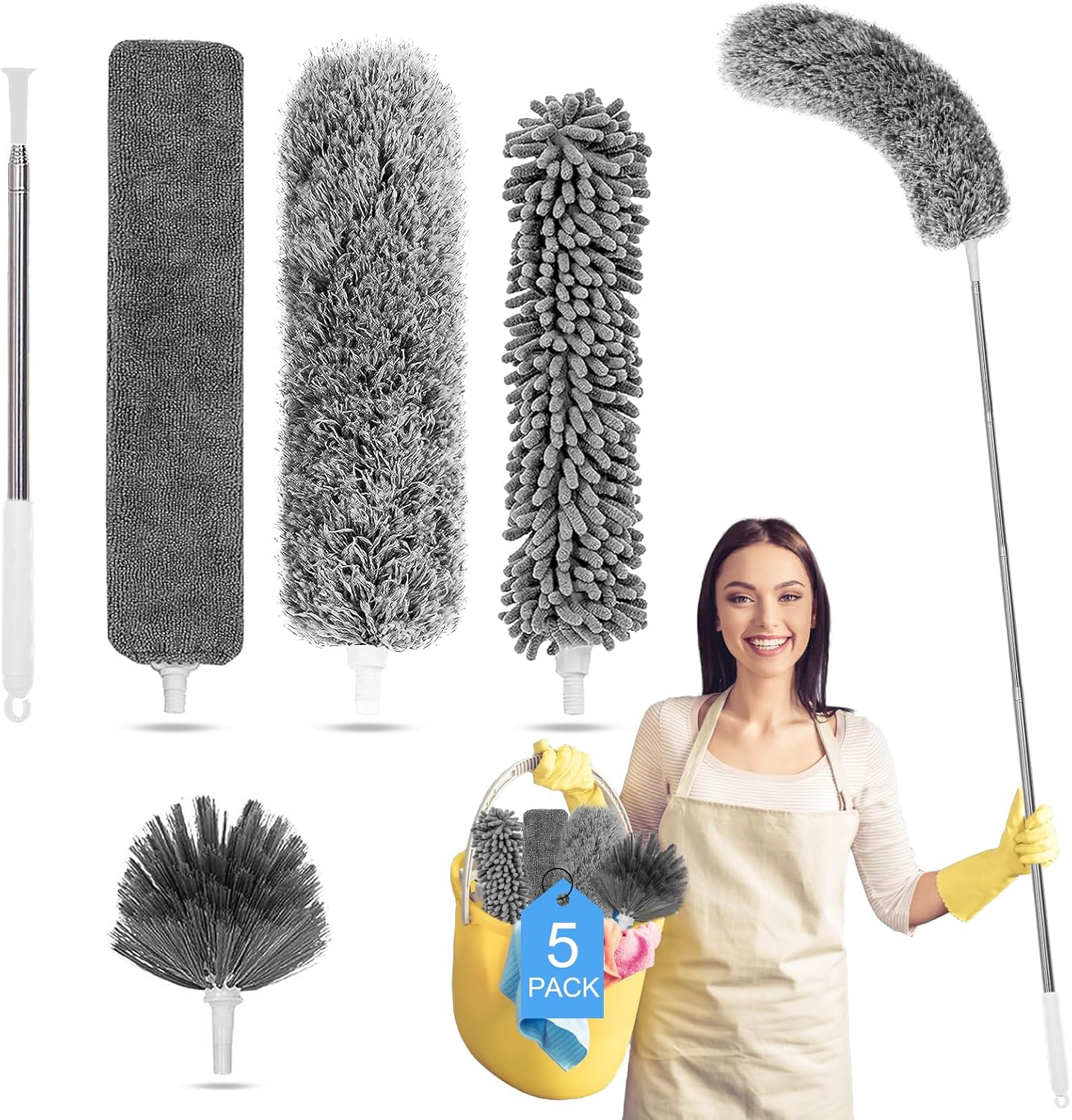 Tiumso-Microfiber-Feather-Duster-5-in-1-Kit,-Dusters-for-Cleaning,-Duster-with-Extension-Pole-100-Inches,-1757