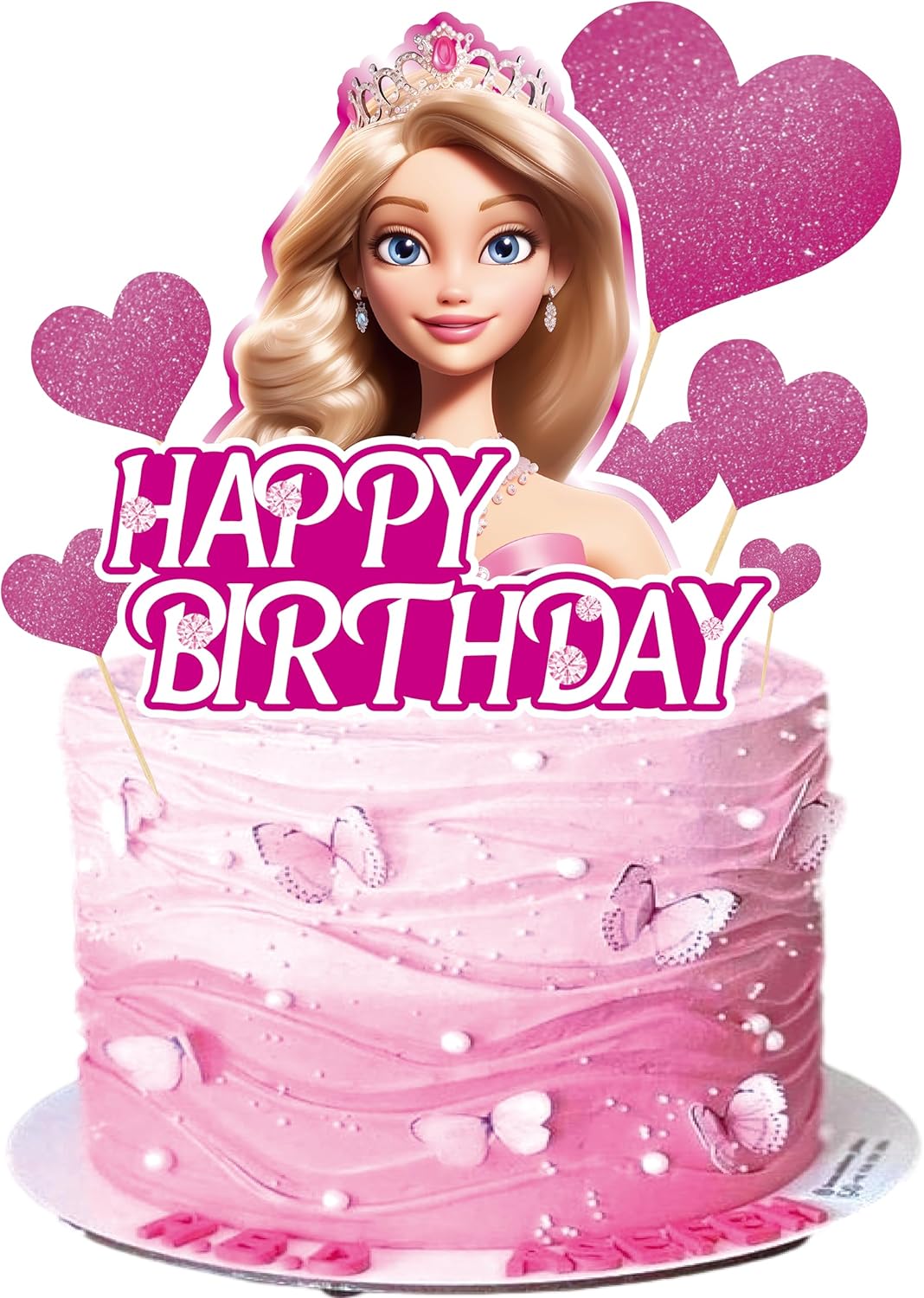 Girl-Cake-Topper-Set,-Princess-Cake-Decoration-4280