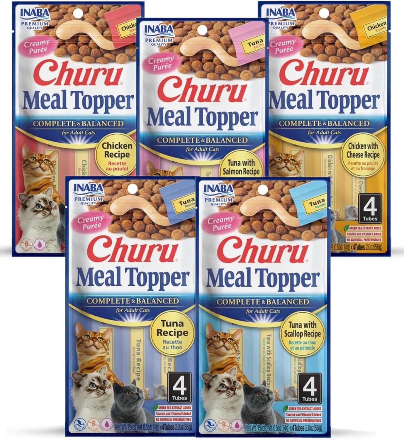 INABA-Churu-Meal-Topper-for-Cats,-Complete-&-Balanced,-Creamy,-Lickable-Purée-Cat-388