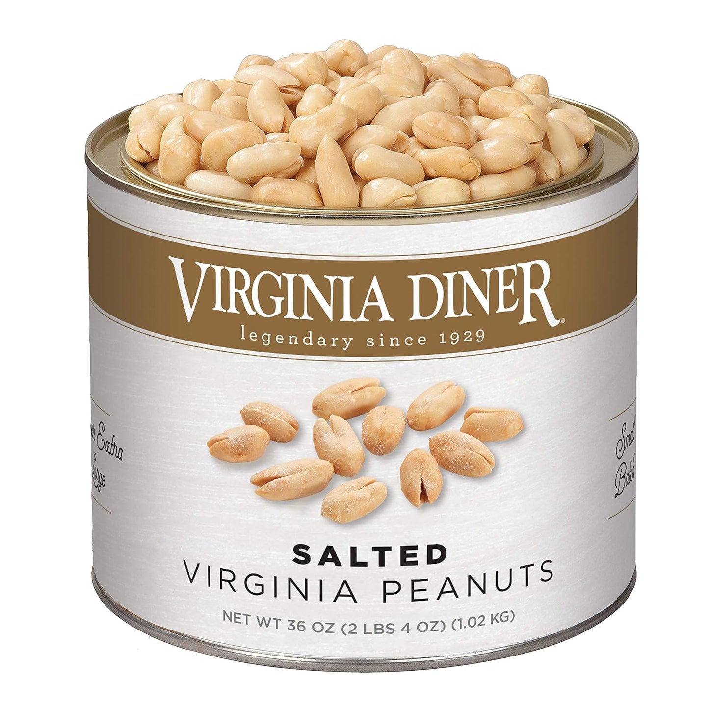 Virginia-Diner-Natural-XL-Blister-Roasted-Virginia-Peanuts,-Heart-Healthy,-All--Natural,-36-Ounce-(2.25-1008