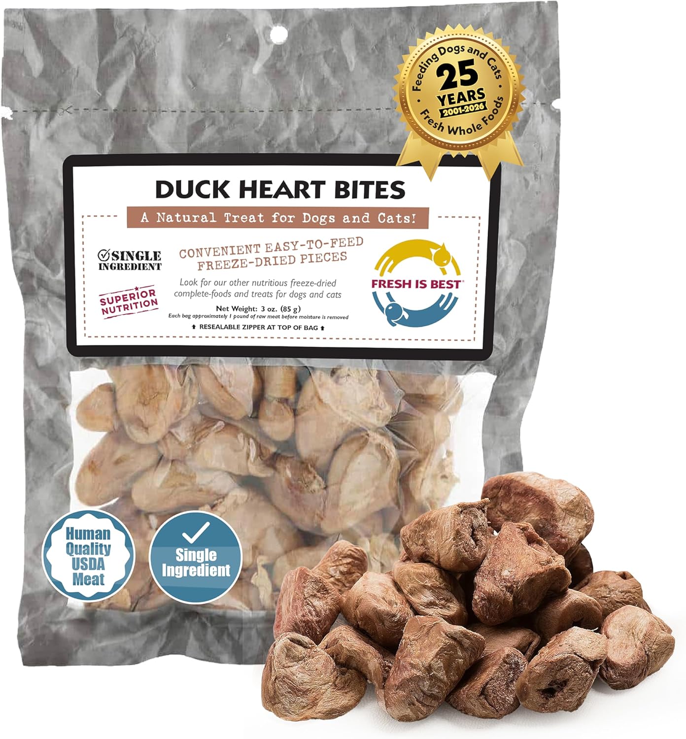 Fresh-Is-Best-Duck-Heart-Freeze-Dried-Dog-Treats-–-Raw-Dried-1795