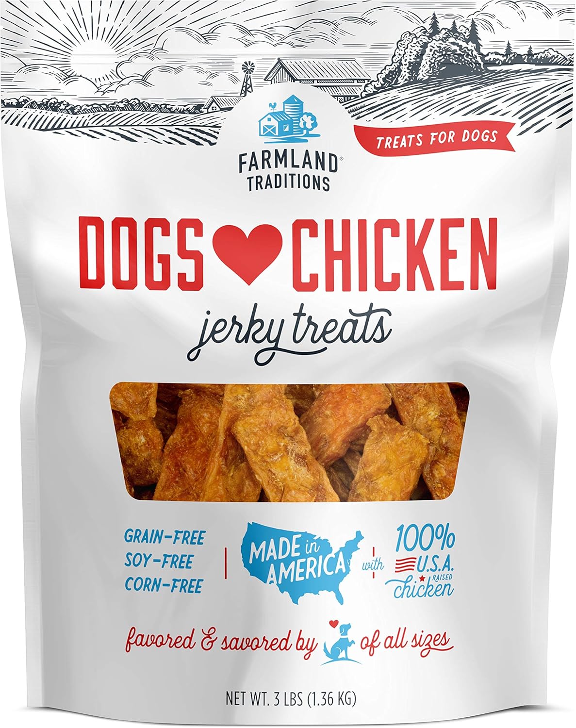 Dogs-Love-Chicken-Jerky-Dog-Treats,-Premium-Two-Ingredient-4177