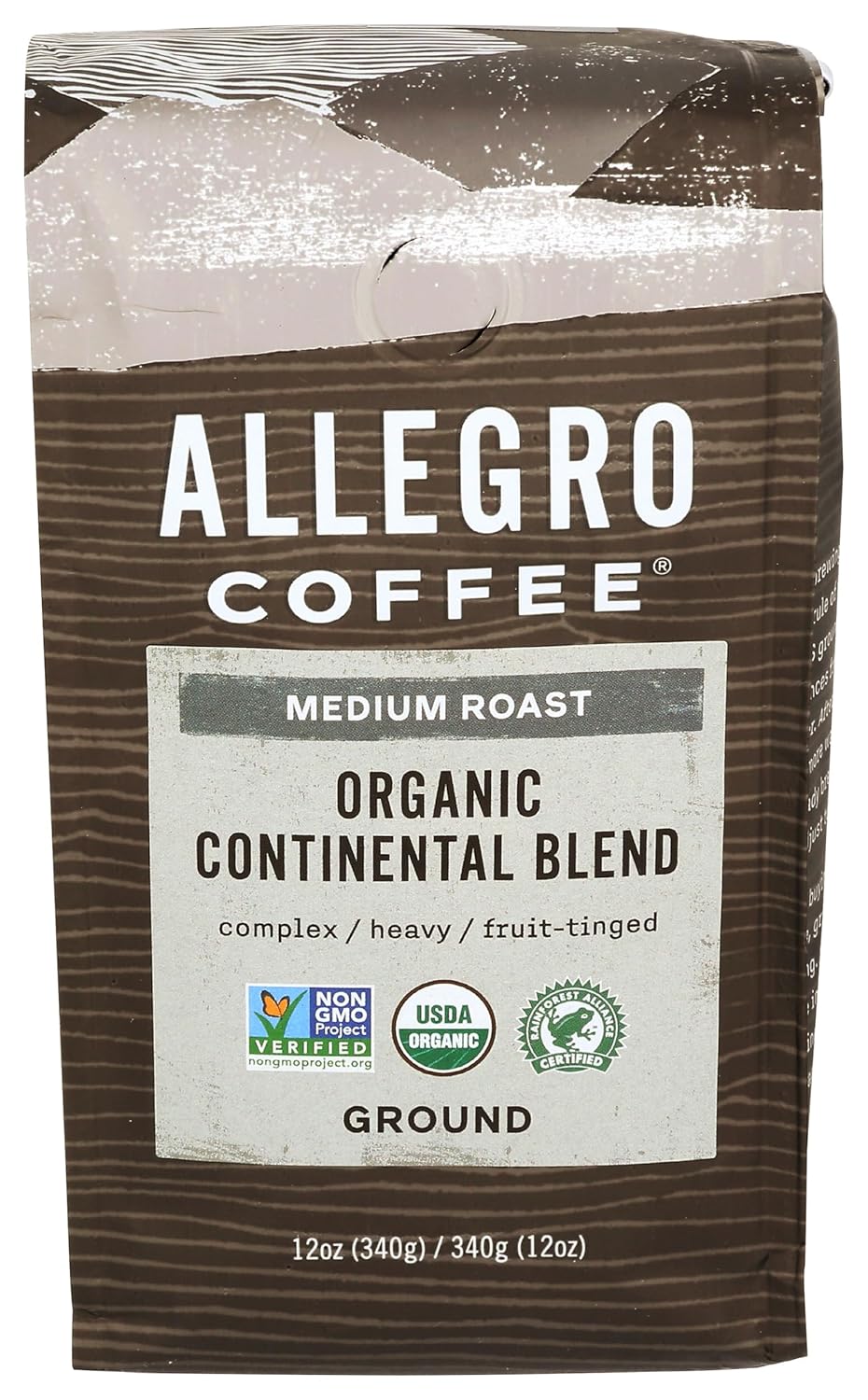 Allegro-Coffee-Organic-Continental-Blend-Ground-Coffee,-12-oz---------1357