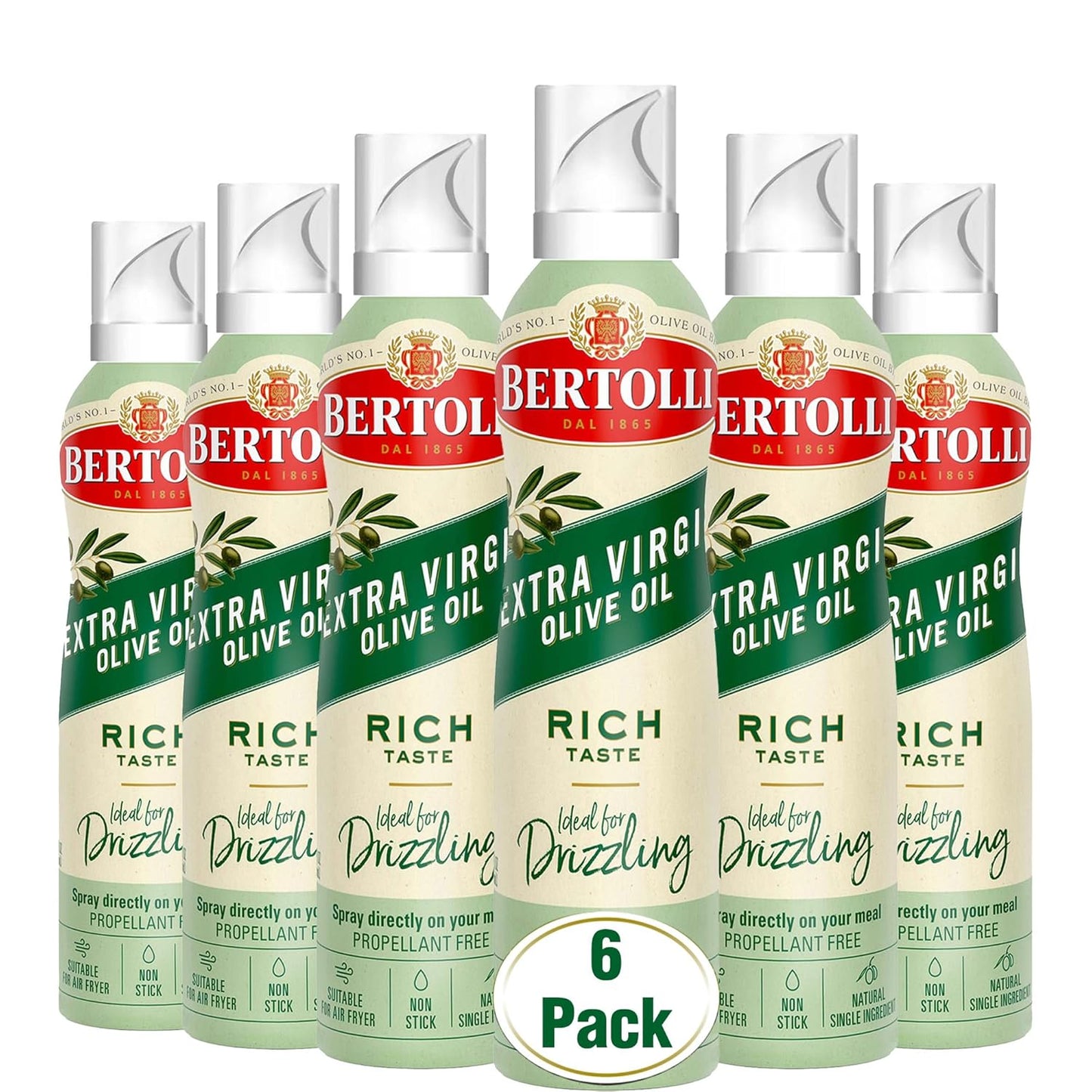 Bertolli-Extra-Virgin-Olive-Oil-Spray,-Rich-Taste---4.9-OZ,-Pack-6---1700
