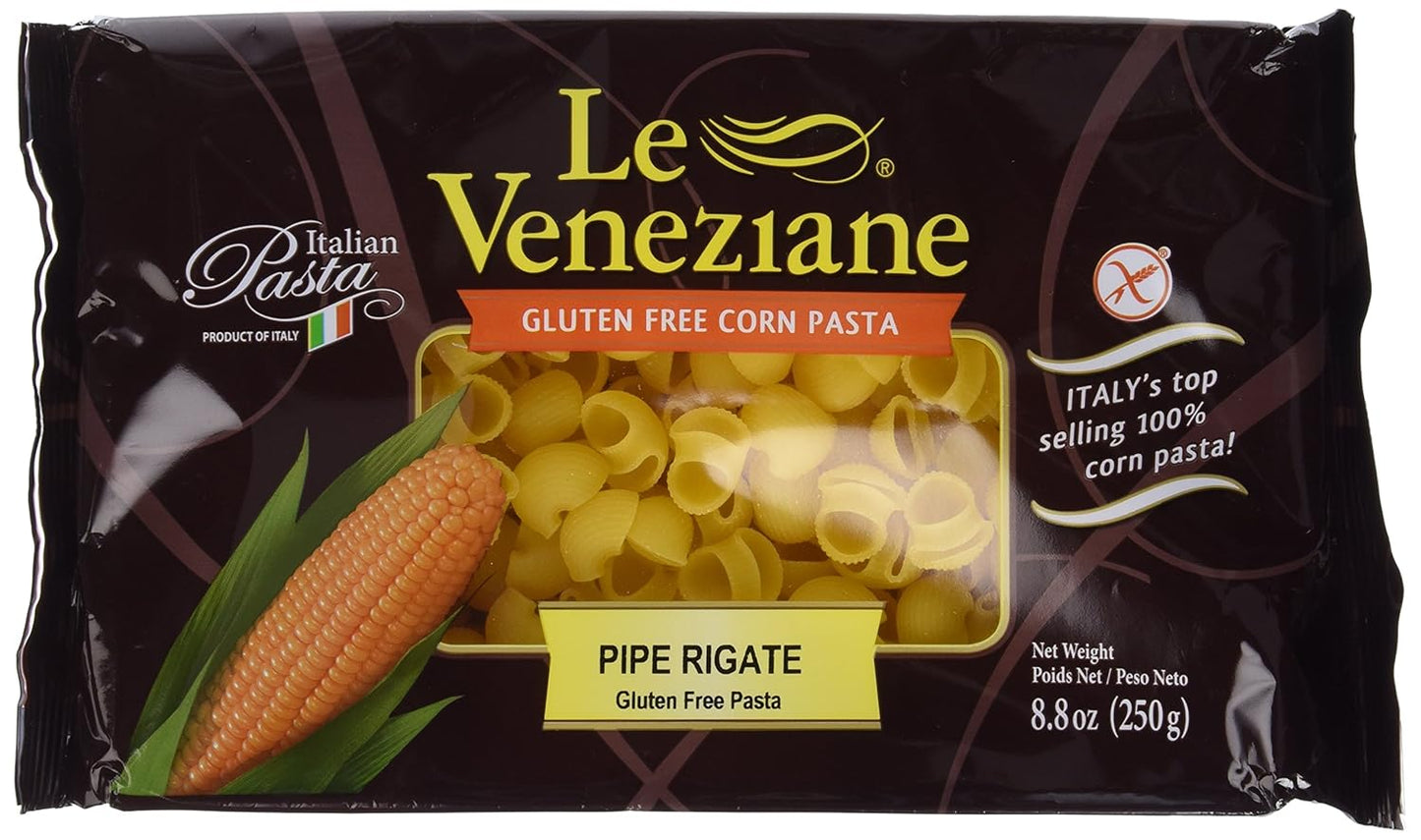 Le-Veneziane-Italian-Gluten-Free-Corn-Pasta-Pipe-Rigate---558