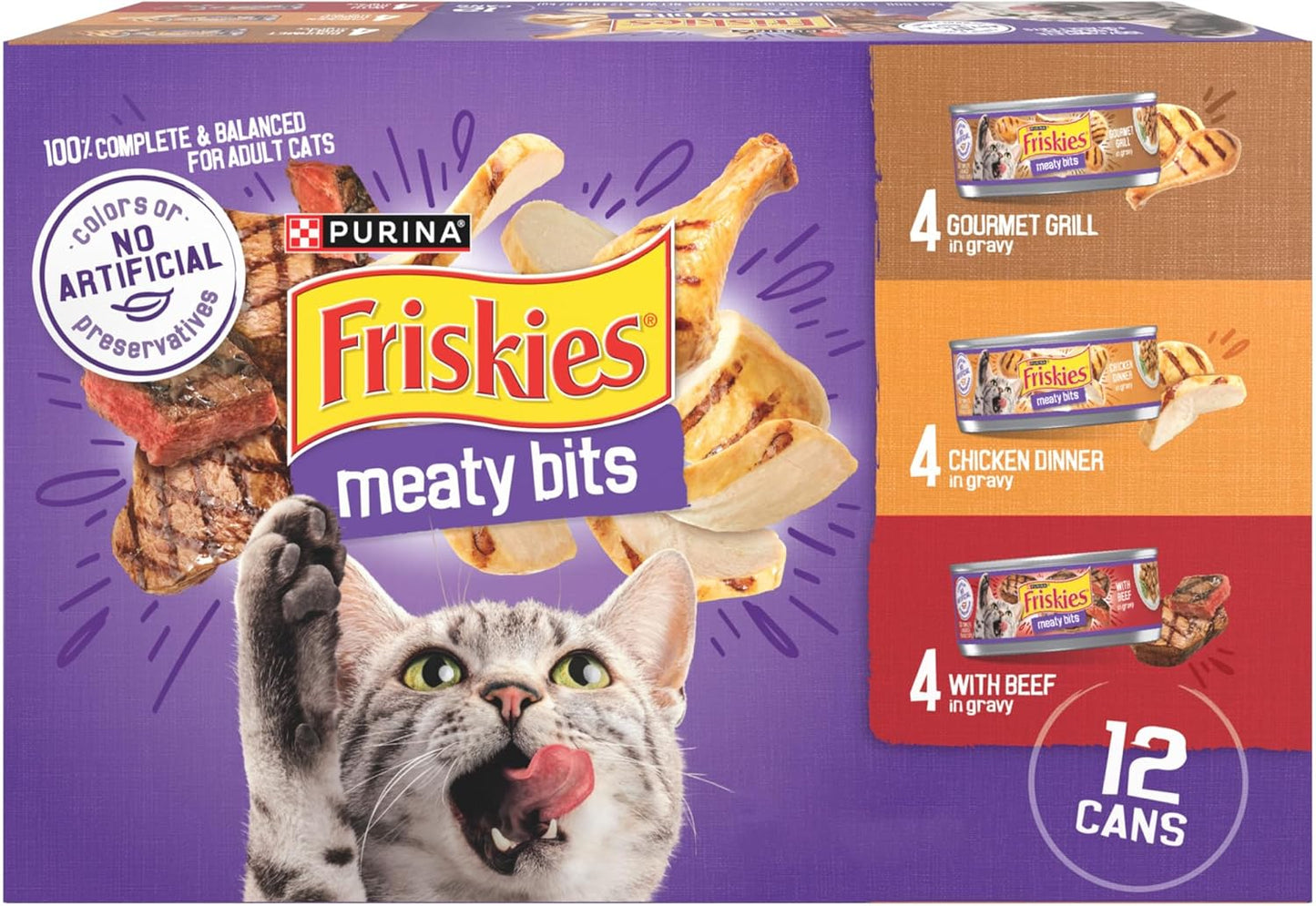 Purina-Friskies-Gravy-Wet-Cat-Food-Variety-Pack,-Meaty-Bits---(2-Packs-1562