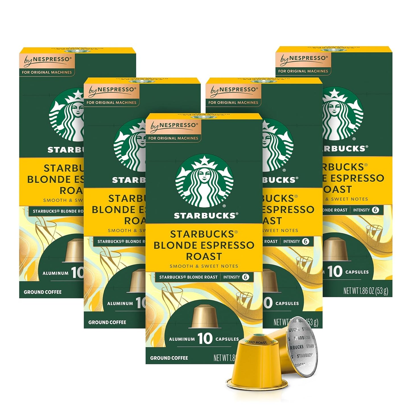 Starbucks-by-Nespresso,-Blonde-Roast---Cápsulas-de-café-de-tueste-(503603