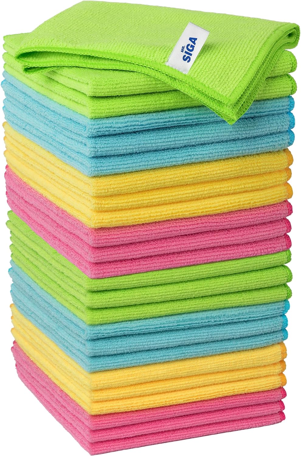 MR.SIGA-Microfiber-Cleaning-Cloth,-Pack-of-24,-Size:12.6"-x-12.6"-5398