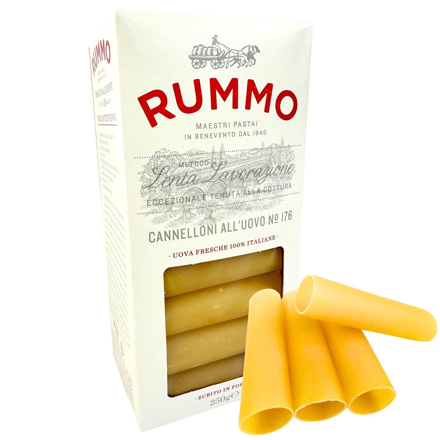 Rummo-Cannelloni-Pasta-8.82-oz.-(250g)-Manicotti-Shells-1262