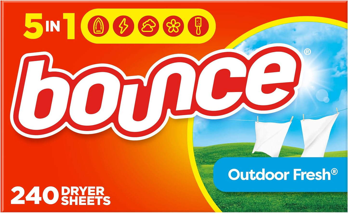 Bounce-Dryer-Sheets-Laundry-Fabric-Softener,-Outdoor-Fresh-Scent,-240-4171