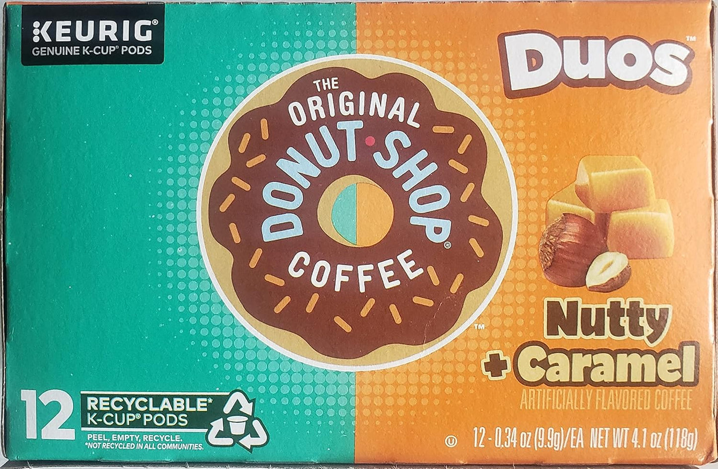 Donut-Shop---K-Cups-de-café-con-caramelo-de-nuez,-caja-121904