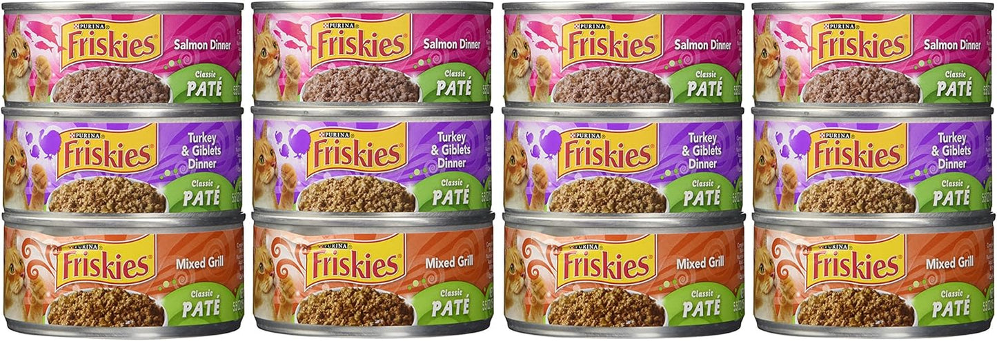 Friskies-Wet-Cat-Food,-Friskies-Pate,-3-Flavor-Variety-Pack,-5.5-Ounce-Can,-of----1356