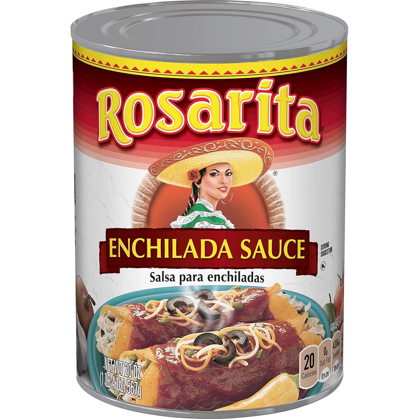 Rosarita-Enchilada-Sauce,-20-oz,-12-3410
