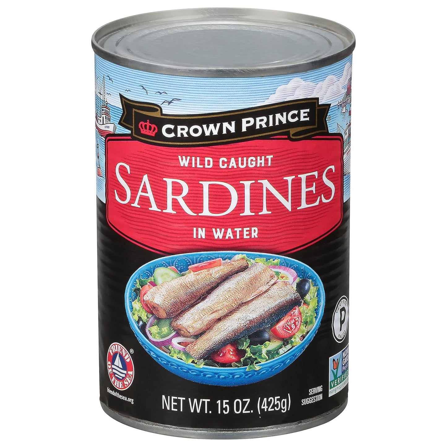 Crown-Prince-Sardines-in-Water,-15-Ounce-Cans-(Pack-of-12)-------592