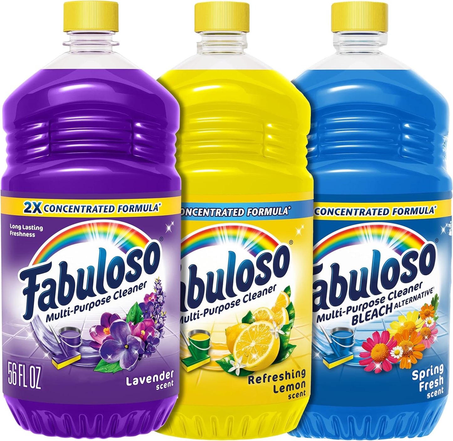 Bundle-of-Fabuloso-Multi-Purpose-Cleaner-2x-Concentrated,-Lavender,-Refreshing-Lemon-5120