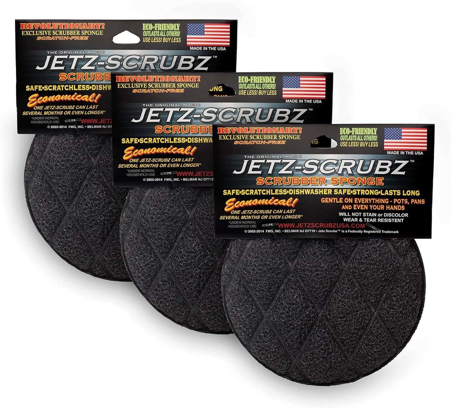 Jetz-Scrubz-Scrubber-Sponge,-J22/3,-Round,-Set-of-3,-Made-in-3936