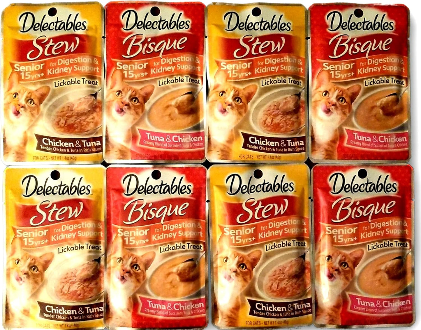 Delectables-Lickable-Treats-Senior-15yrs+-Variety-Bundle-for-Cats.-Two-Flavors,-Pouches-Each-86