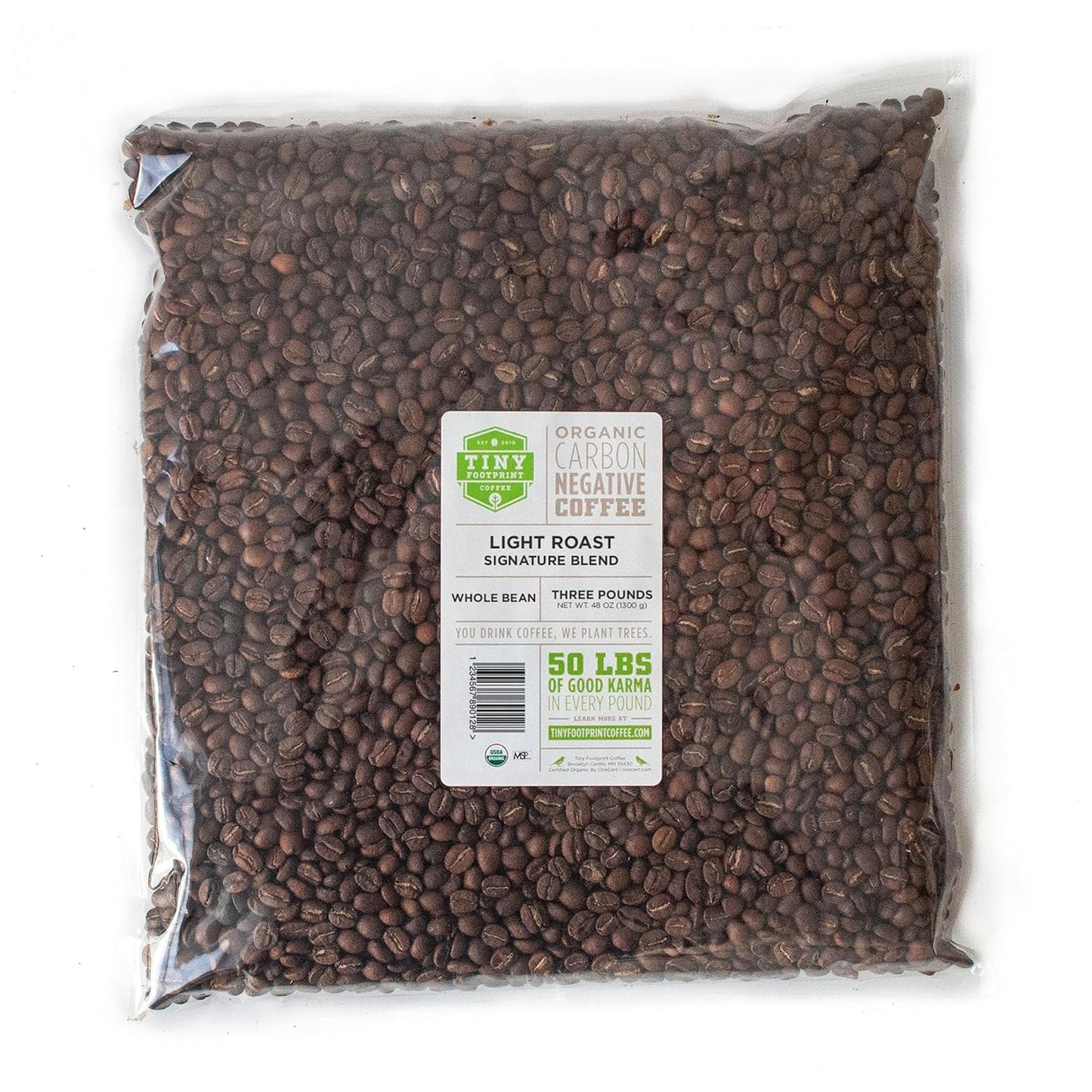 Tiny-Footprint-Coffee-Organic-Signature-Blend-Light-Roast---Whole-Bean-Coffee,-USDA-1481