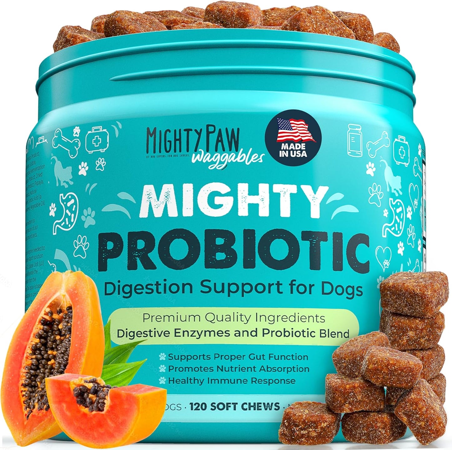 Mighty-Paw-Waggables-Probiotic-Chews-for-Dogs-(Made-in-USA)-|-Probiotics-853
