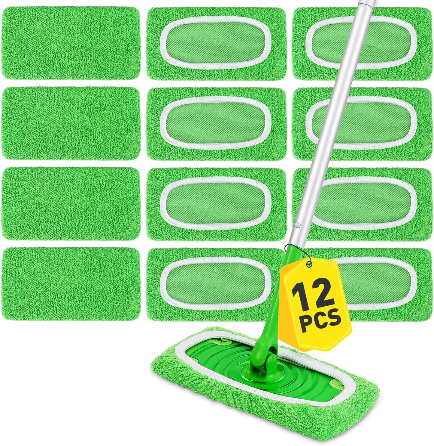 12Pcs-Reusable-Microfiber-Mop-Pads-Compatible-with-Sweeper-Mops,Dry-Sweeping-Cloths-&-Wet-Mopping-Pads-444