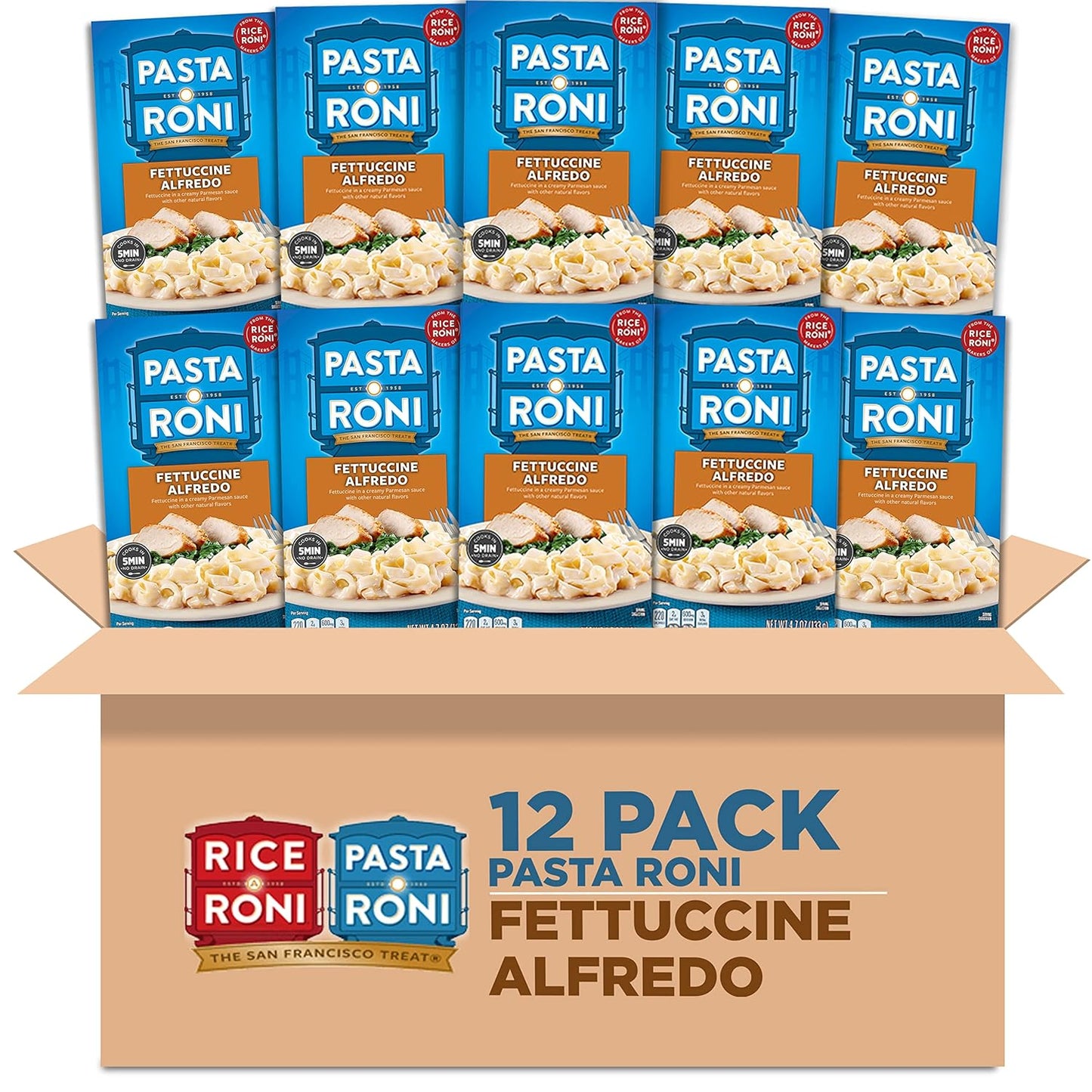 Pasta-Roni-Garlic-Alfredo-Fettuccine,-4.7-Ounce-(Pack-1725
