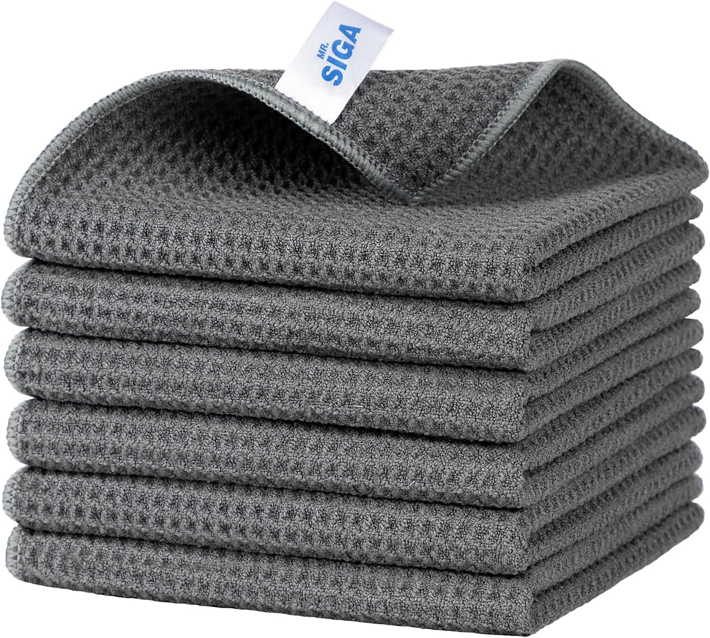 MR.SIGA-Waffle-Pattern-Cleaning-Cloths,-Reusable-Absorbent-Microfiber-Cleaning-Cloths,-4470