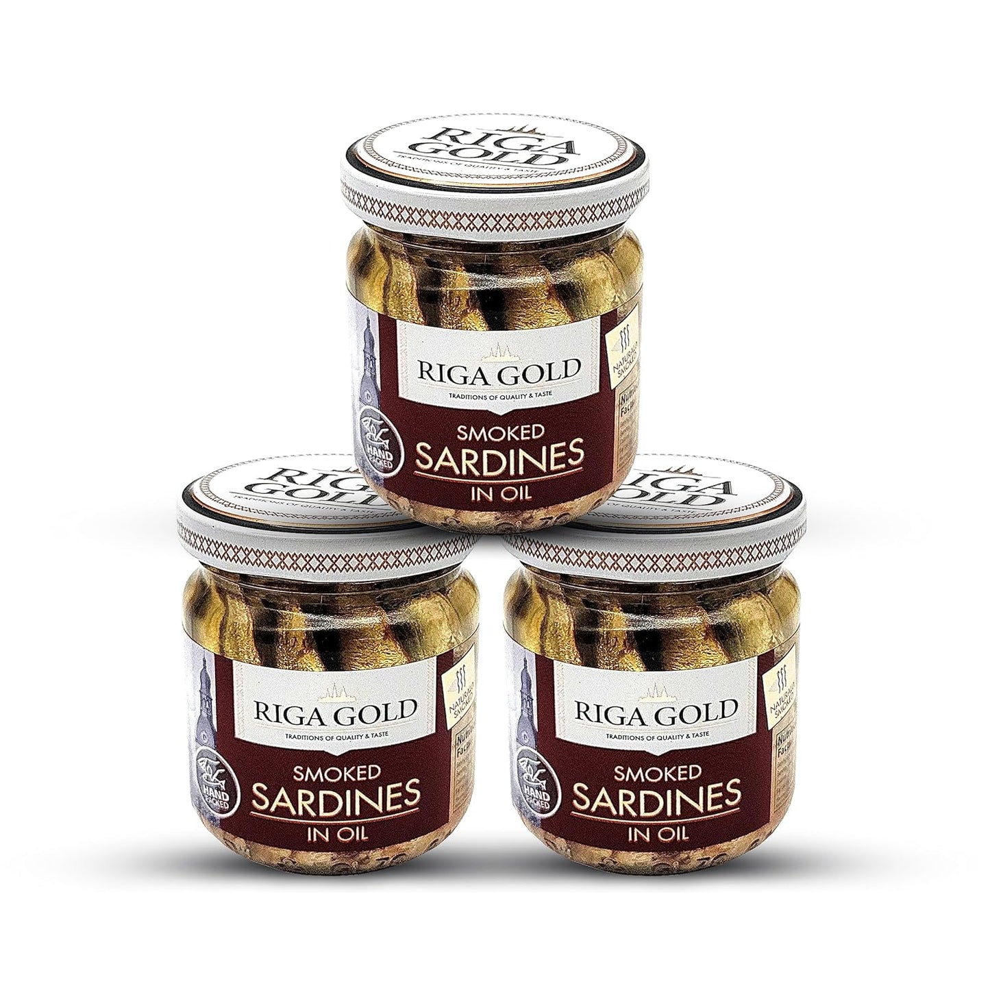 Riga-Gold-Smoked-Sardines-in-Oil,-454
