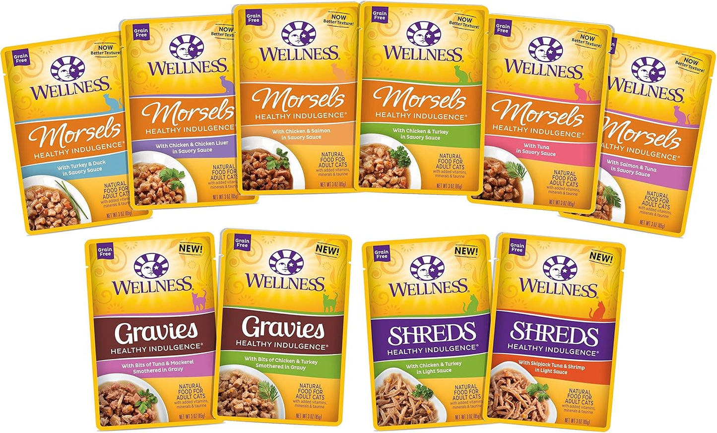 Wellness-Healthy-Indulgence-Wet-Cat-Food-Pouch-Variety-Pack,-10-Flavors,-Each-Pack)--899