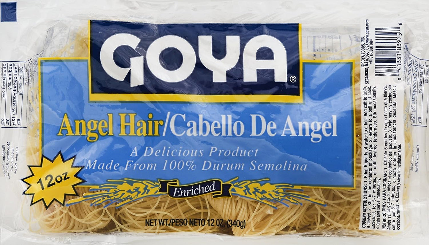 Goya-Foods-Angel-Hair-Pasta,-12-Ounce-(Pack-798