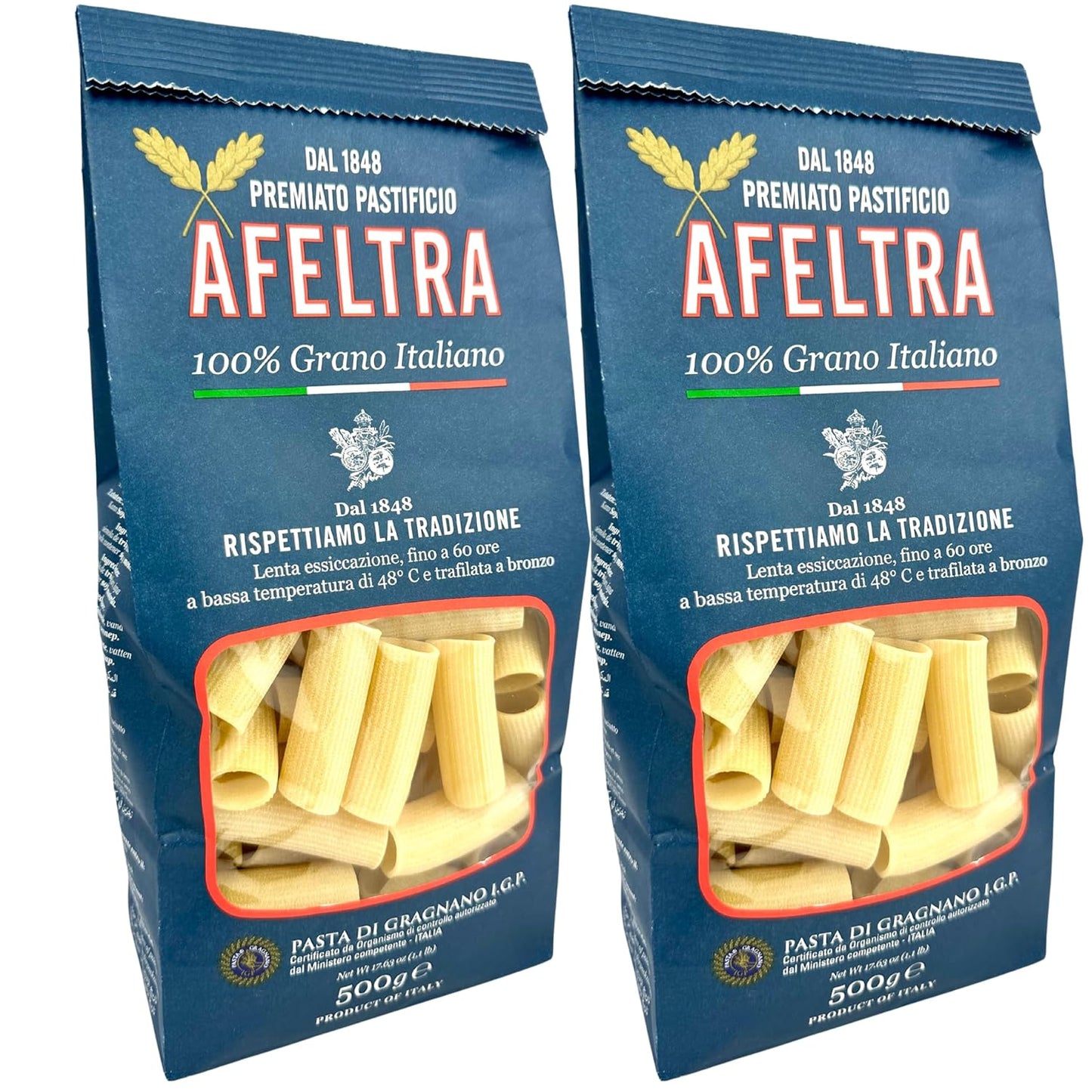 Afeltra-Rigatoni-Pasta-from-Italy-1.1-lb.-(500g)(Pack-791