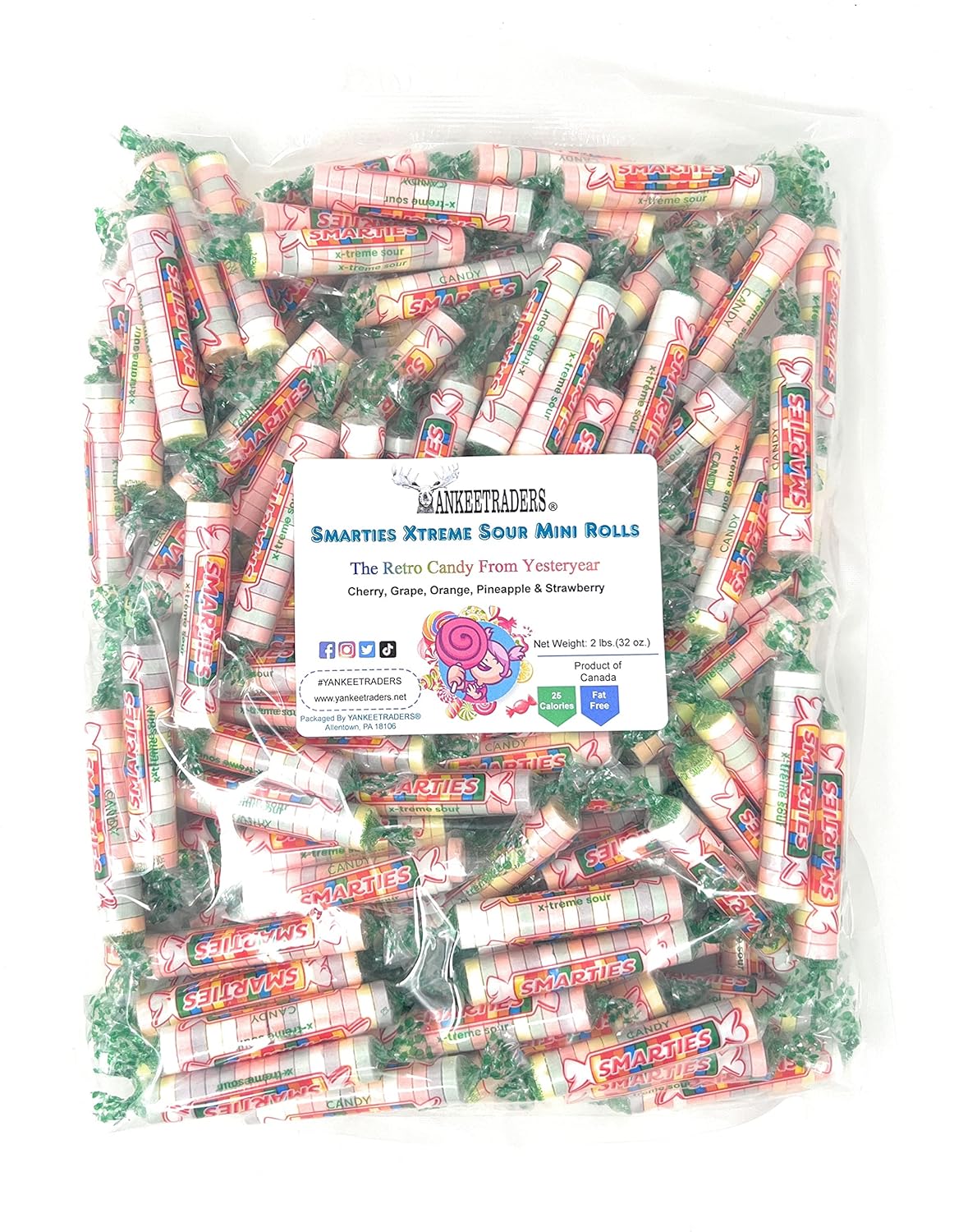 Smarties-Xtreme-Sour-Candy,-2-Pound-Bulk-Bag-2684