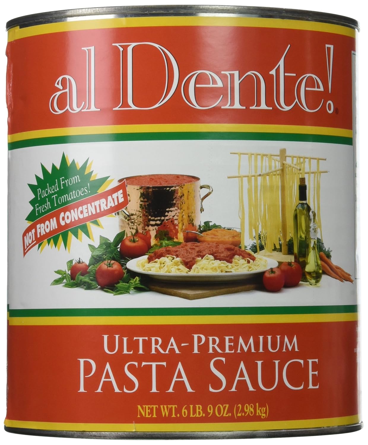 al-Dente-Ultra-Premium-Pasta-Sauce,-6-pound-9-ounce-No.-10-Can---582
