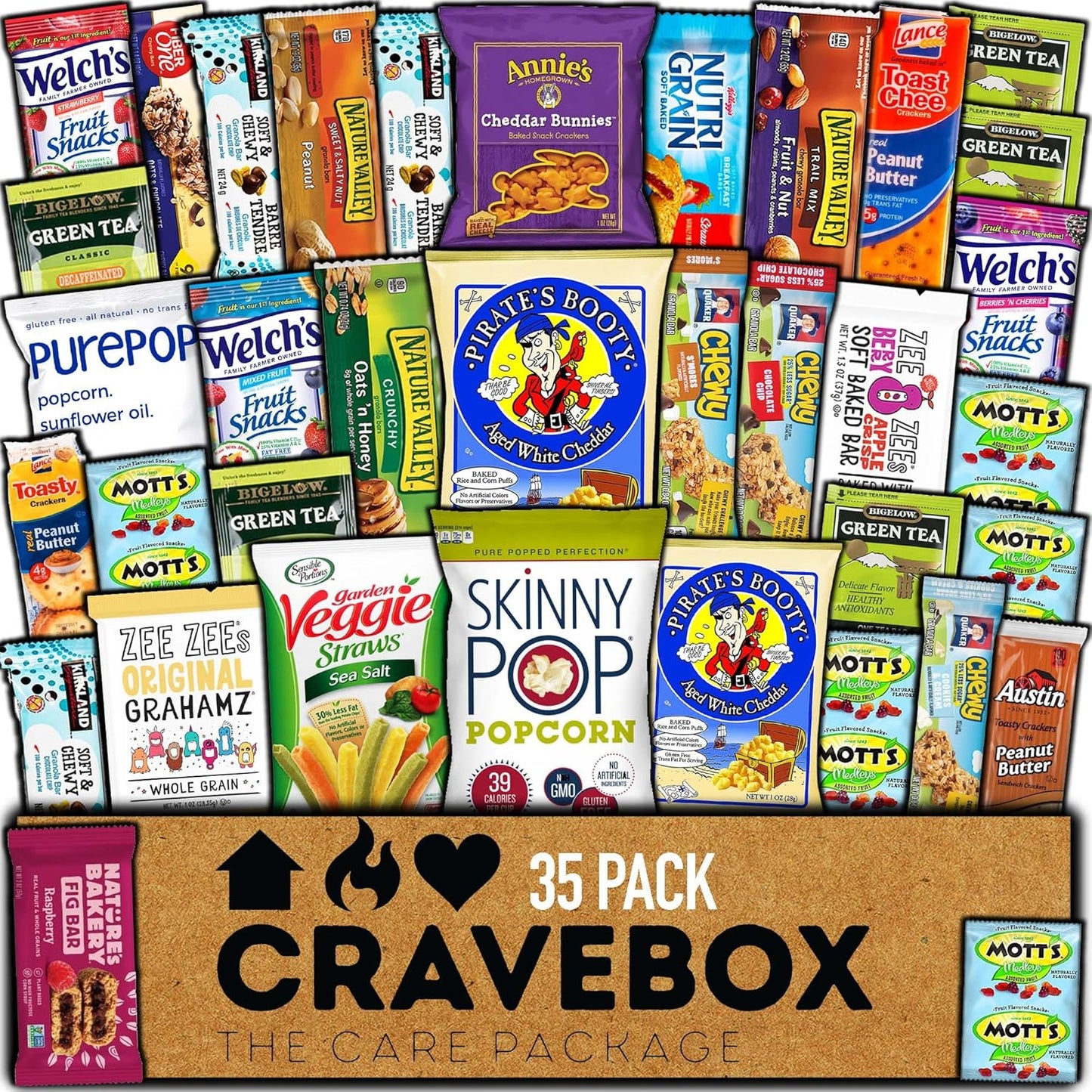 CRAVEBOX-Healthy-Snack-Box-(35-Count)-Summer-Variety-Pack-Care-Package--Gift-Basket-Kid-Women-617