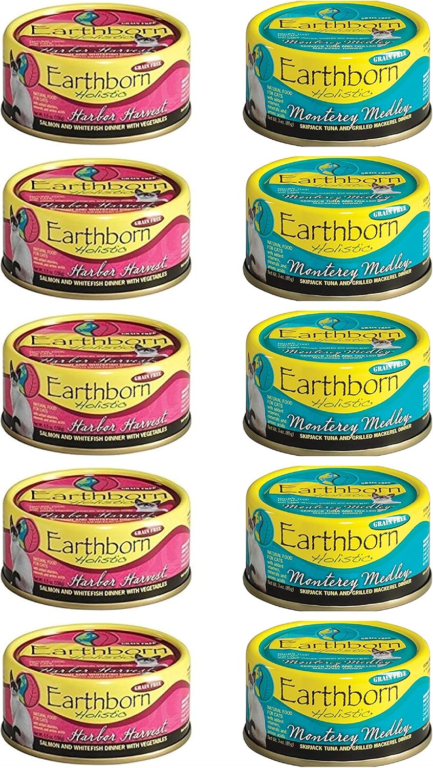 Earthborn-Holistic-Grain-Free-Cat-Food-in-2-Flavors:--5-Harbor-and-Monterey-(101059