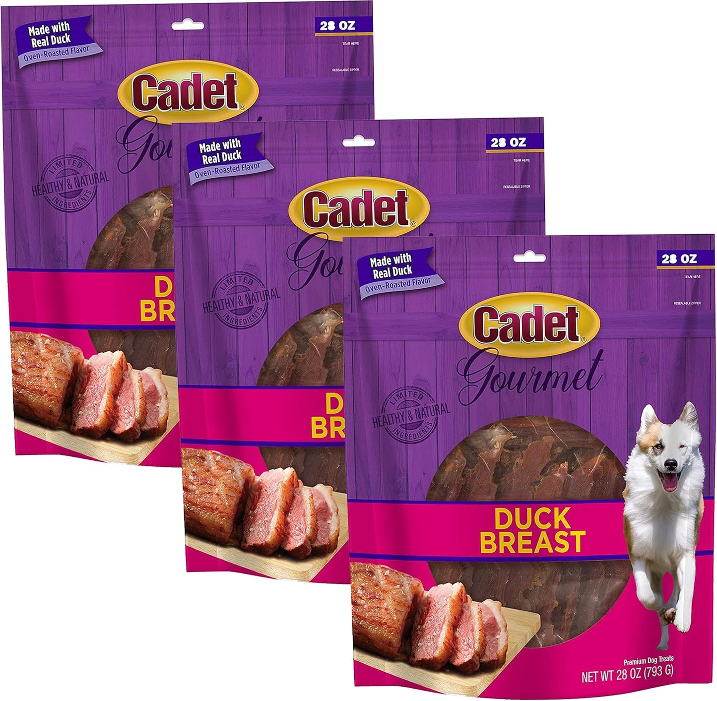 (3-Pack)-Cadet-Duck-Dog-Treat-(28-Ounce-407