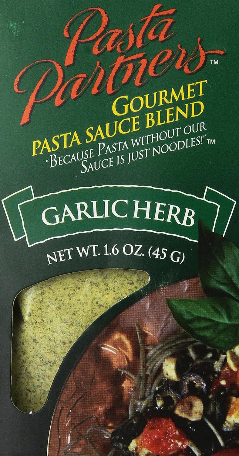 Pasta-Partners-Gourmet-Pasta-Sauce-Mix,-Garlic-Herb,-511