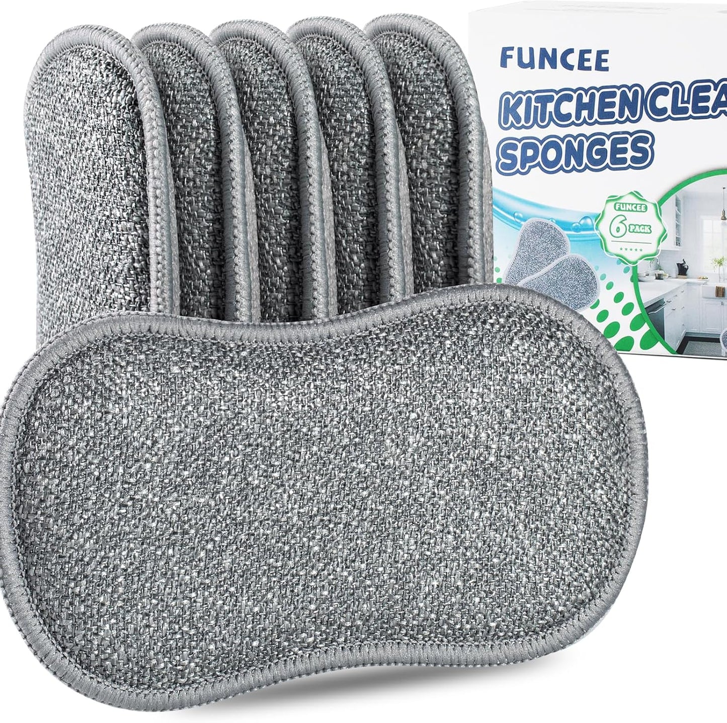 Upgrated-Dual-Sided-Sponges-Kitchen,-6-Pack-Microfiber-Non-Scratch-Dish-4040