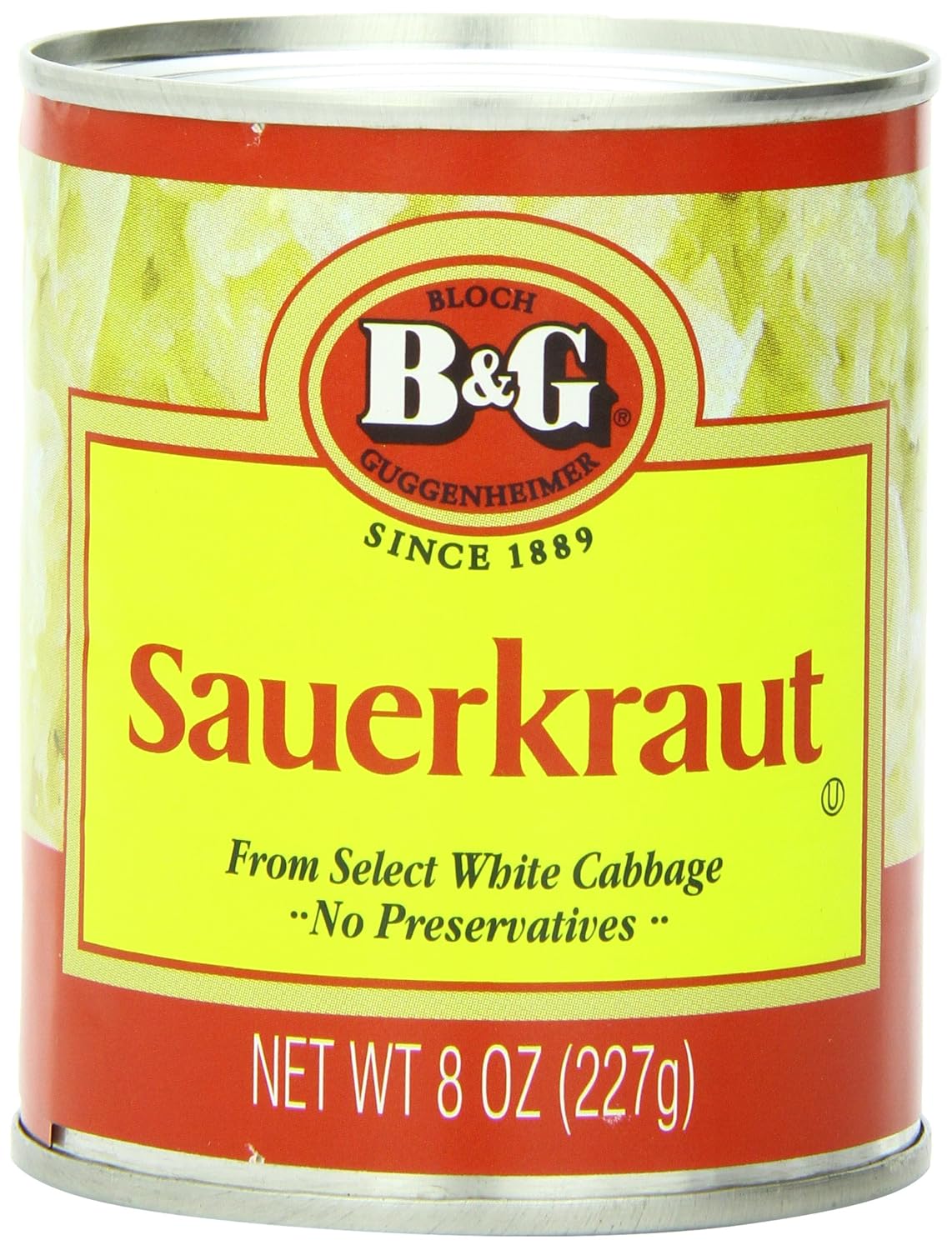 B&G-Sauerkraut,-8-Ounce-Can-(Pack-of-24)---------277