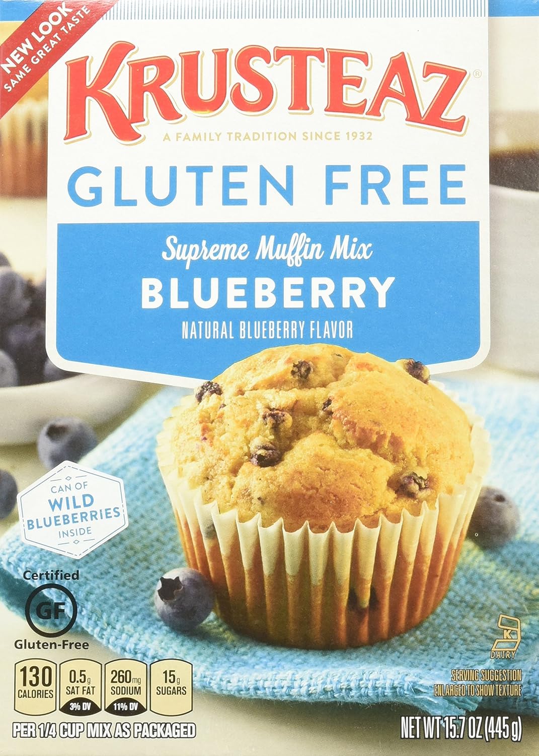Krusteaz-Wild-Blueberry-Supreme-Muffin-Mix,-17.1-Oz.-Box-(4-77
