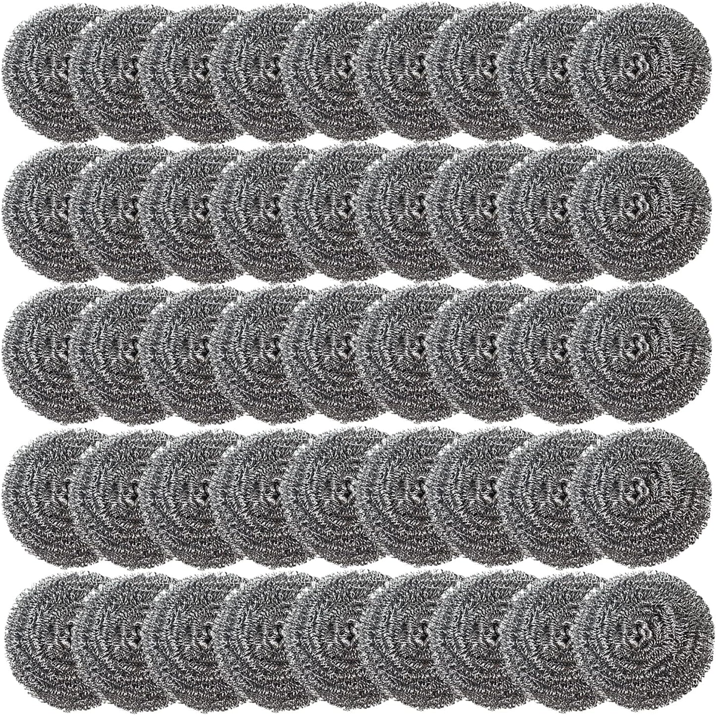 48-Pack-Stainless-Steel-Scourers-Sponges,Steel-Wool-scrubbers-for-stoves,-1500