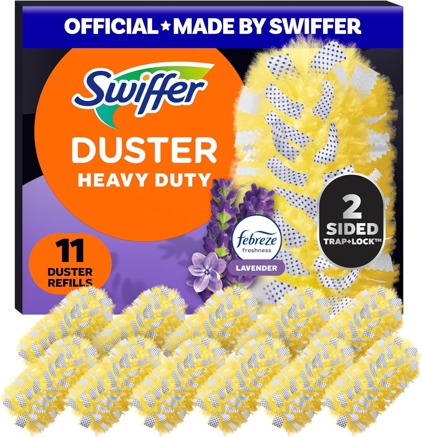 Swiffer-Dusters-Heavy-Duty-Multi-Surface-Duster-Refills-for-Cleaning,-Lavender,-11-Count-------1040