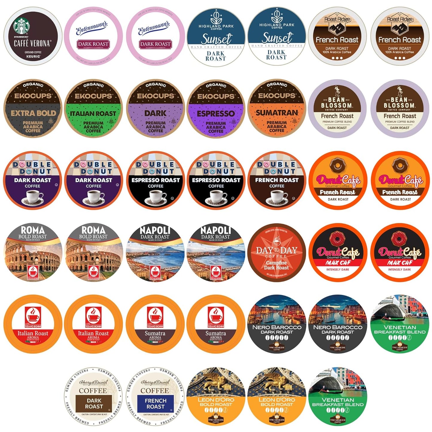 Perfect-Samplers-Coffee-Pod,-Dark-Roast-&-Bold-Flavors,-Single-Serve-Cups-for-800