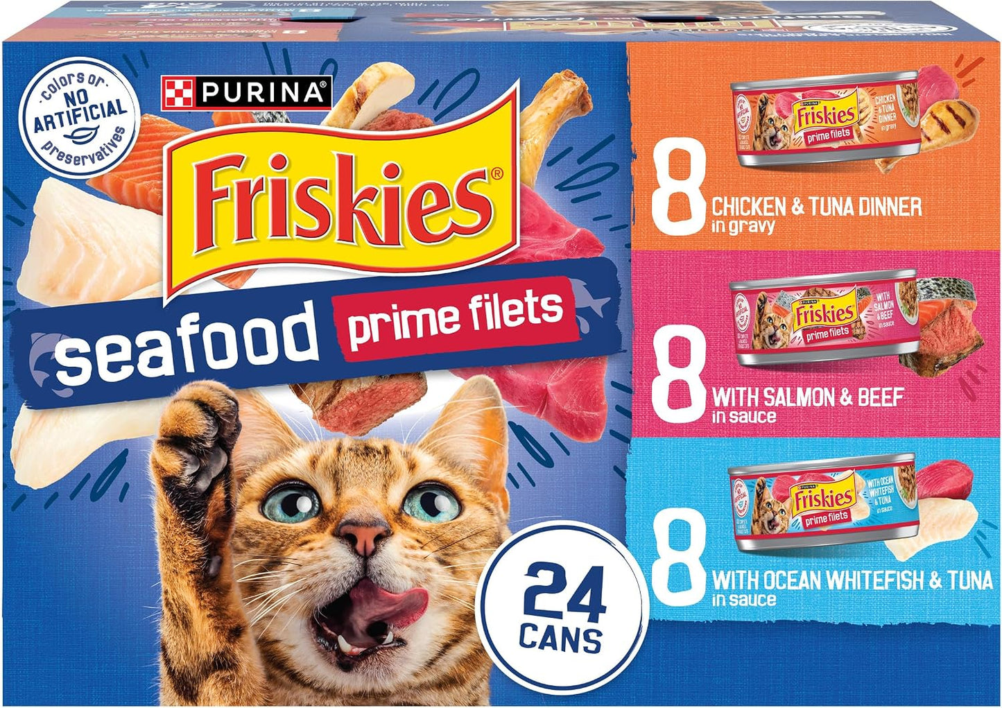 Purina-Friskies-Gravy-Wet-Cat-Food-Variety-Pack-Seafood-Prime-Filets-Favorites---1748