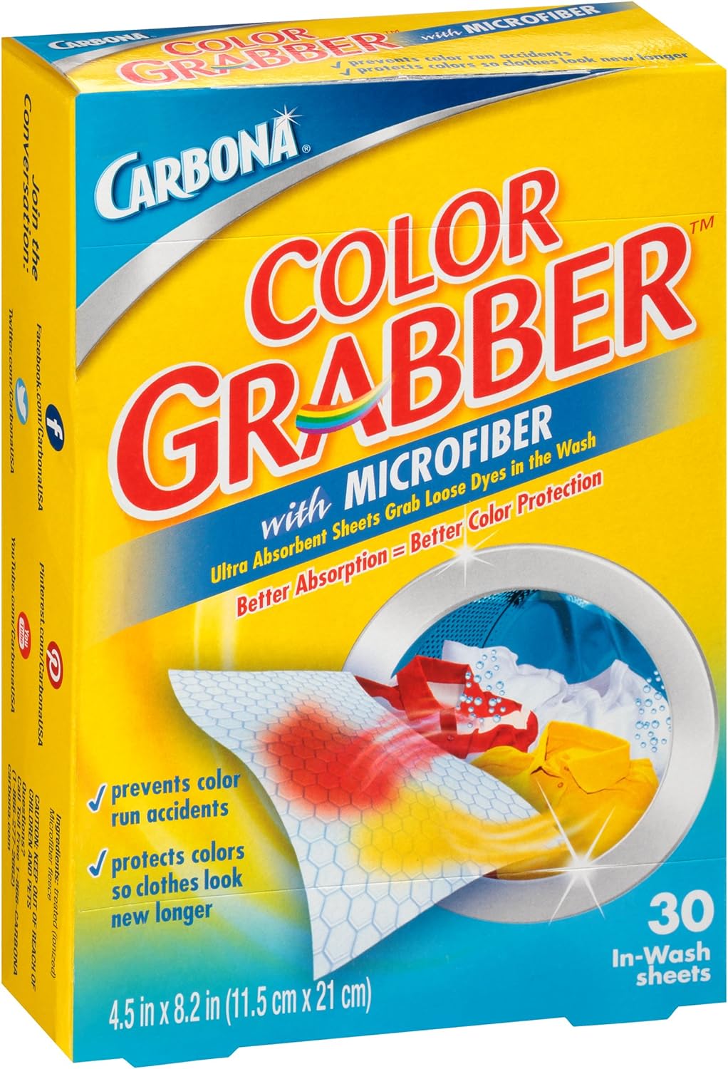 Carbona-Color-and-Dirt-Grabber,30-Sheets---------980
