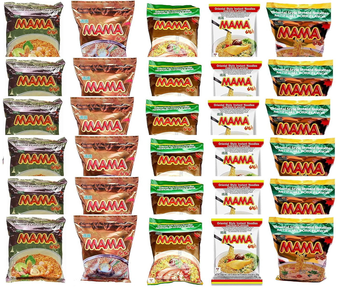 Mama-Oriental-Style---Paquete-de-fideos-instantáneos-Mix-Flavor,--paquete-423